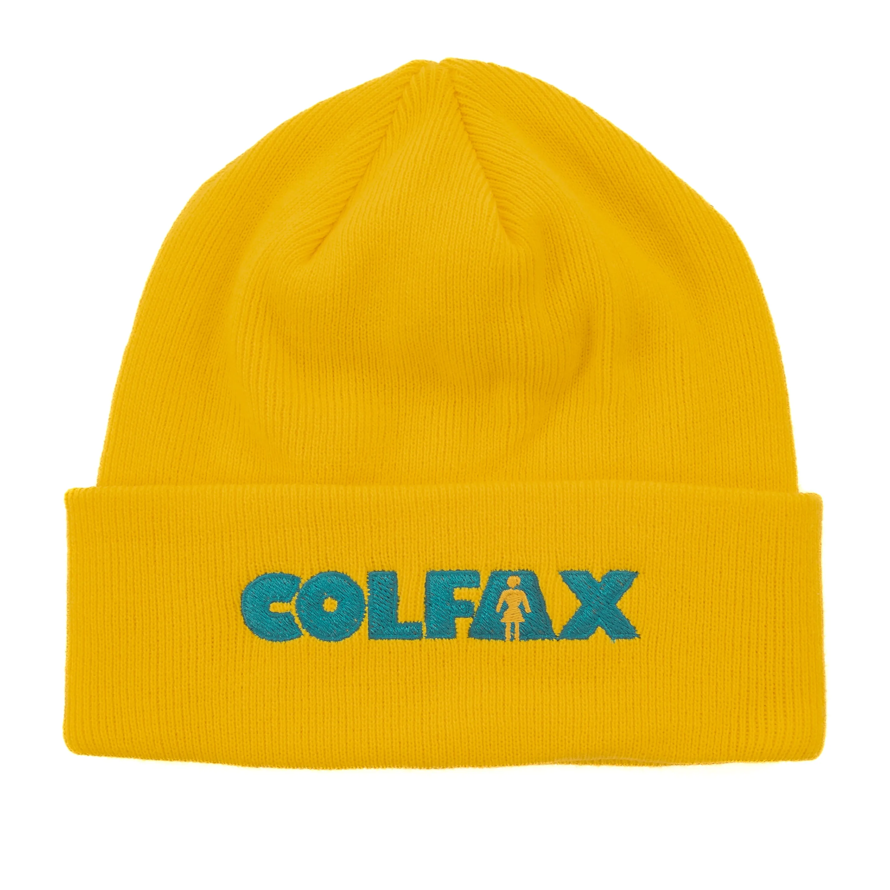 303 Boards - 303 X Girl Skateboards Beanie (Yellow) *SALE