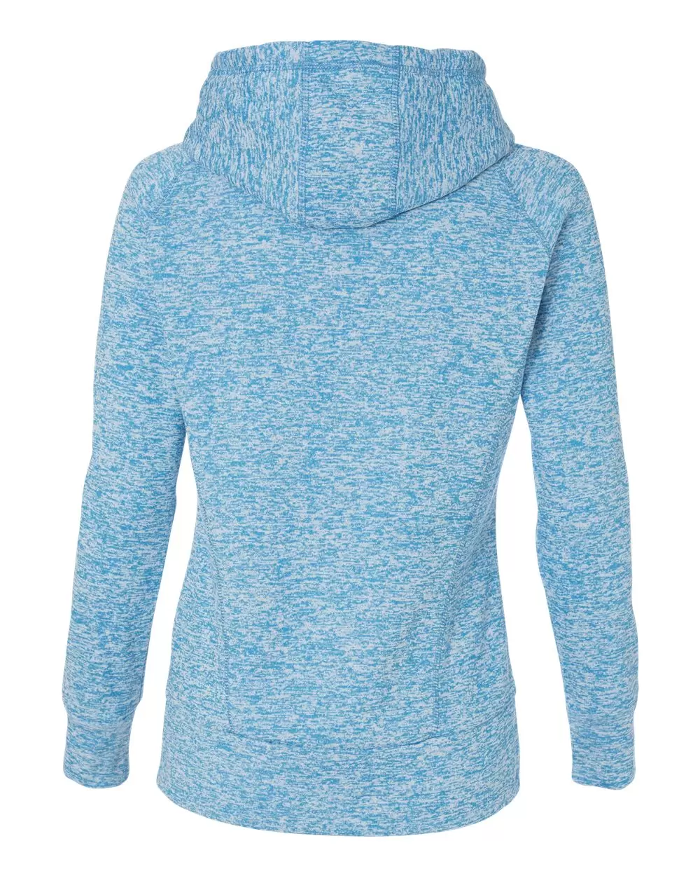 8616 J. America - Women's Cosmic Poly Contrast Hooded Pullover Sweatshirt SKU: 8616