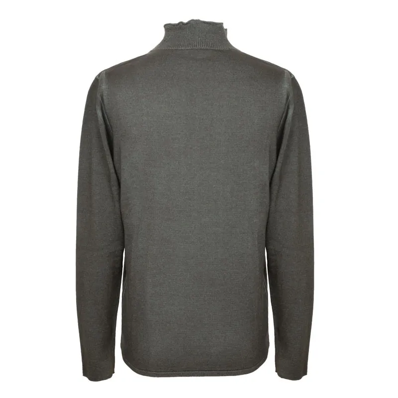 Alan Bilzerian Private Label Mock Neck Pullover