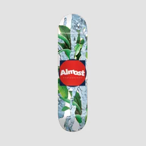 Almost Metal Hybrid Skateboard Deck White - 8.375