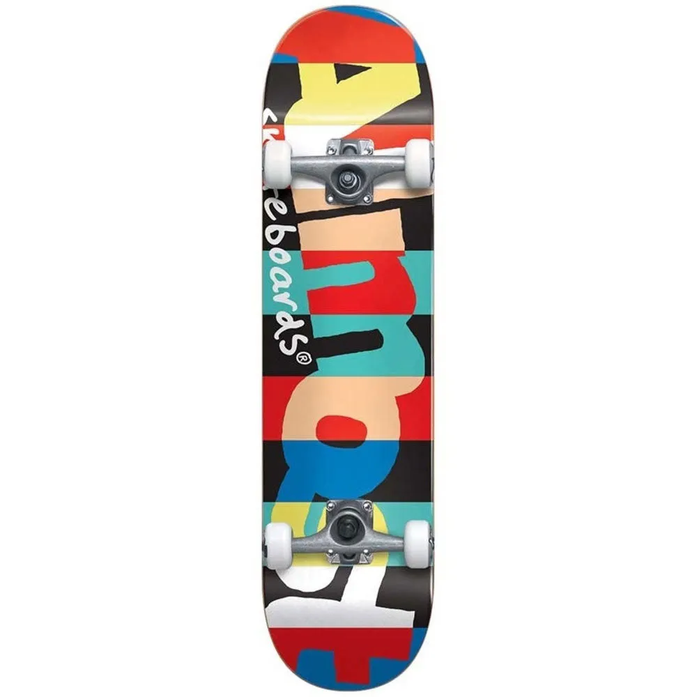 Almost Rugby Resin Youth 7.375 Premium Complete Skateboard -Multi