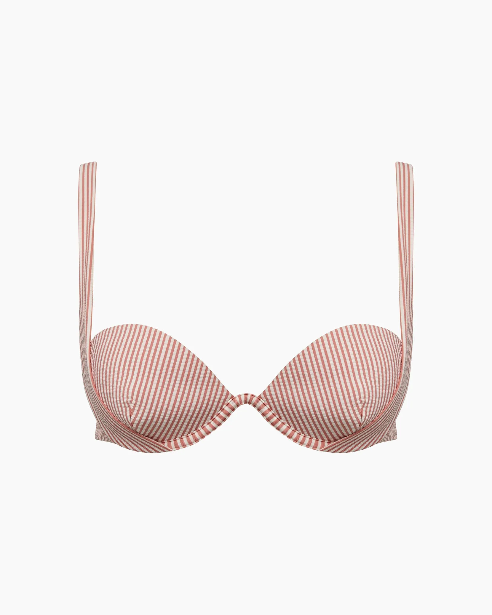 Annalise Bikini Top | Rosette/White