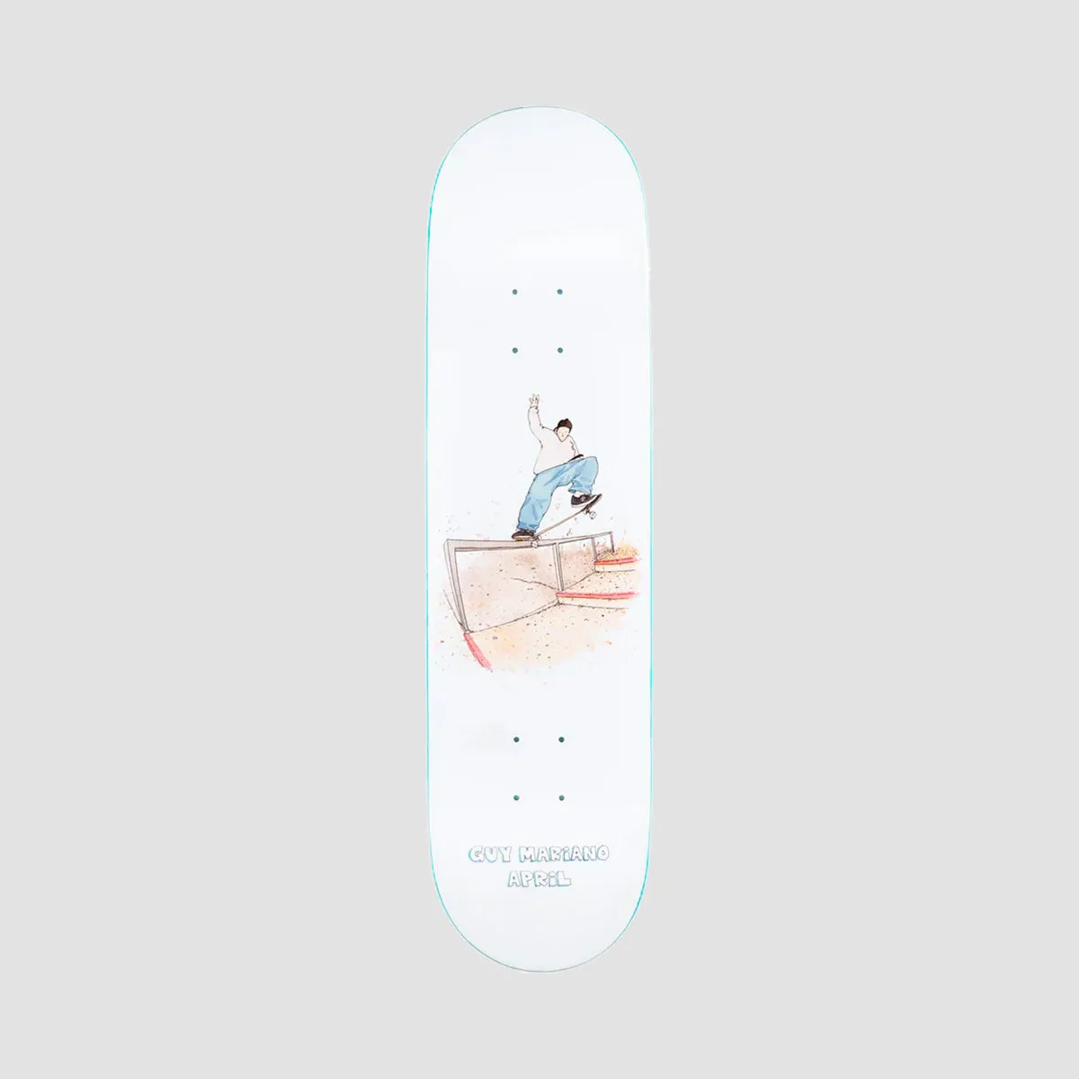 April Guy Mariano Chinatown Skateboard Deck - 8.25