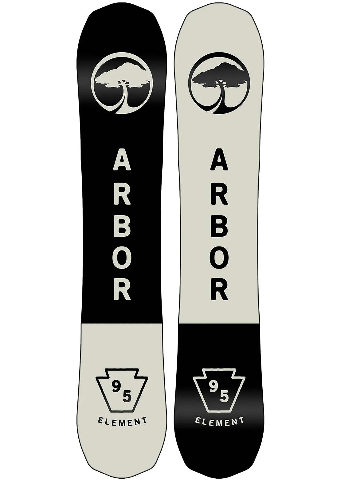 Arbor Unisex Element Rocker IIQ Snowboard