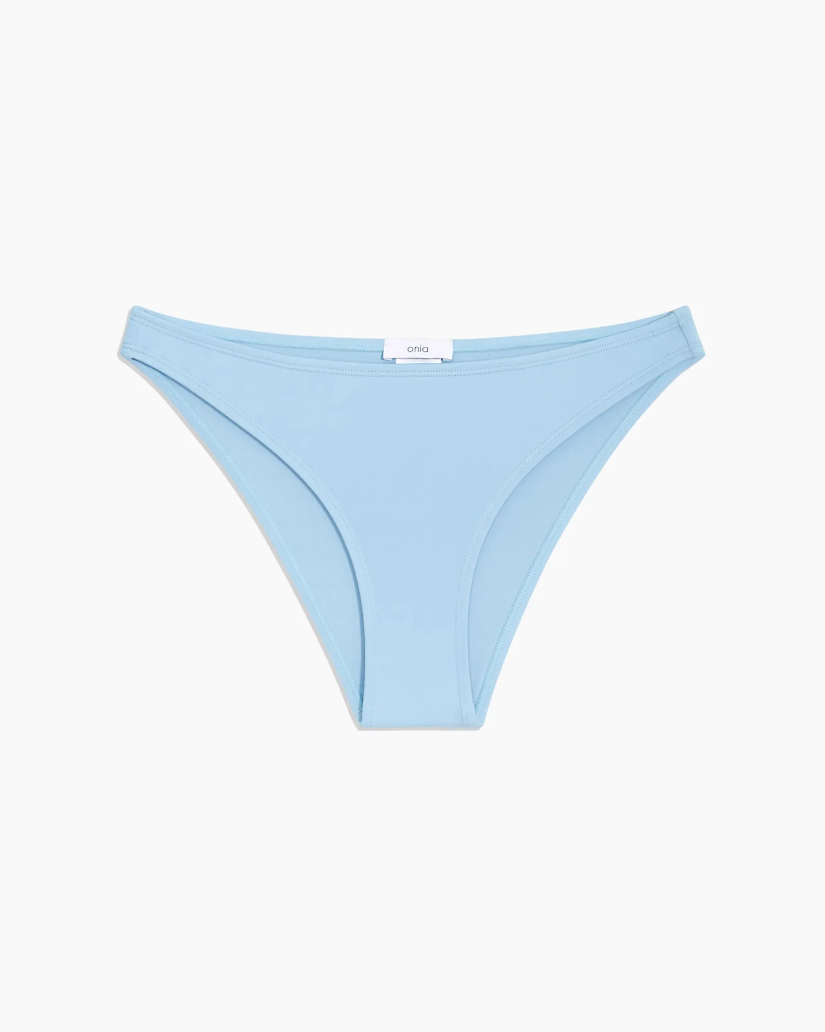 Ashley Tricot Bikini Bottom | Airy Blue