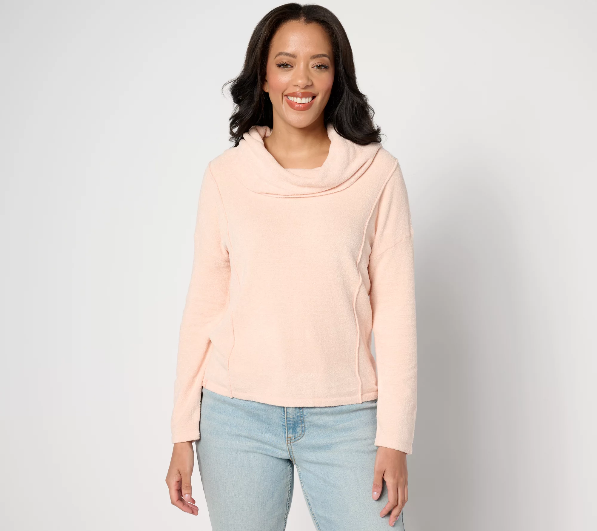 Barefoot Dreams CozyChic Ultra Lite Cowl Neck Pullover