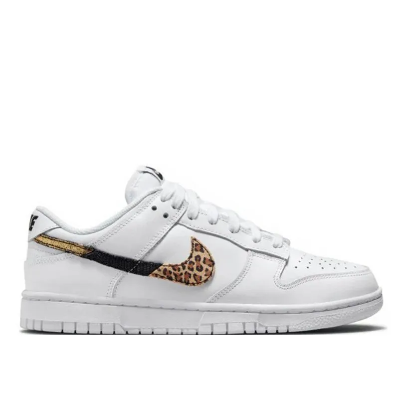 Baskets Nike Dunk Lo Se Leopard - Blanc - Femme