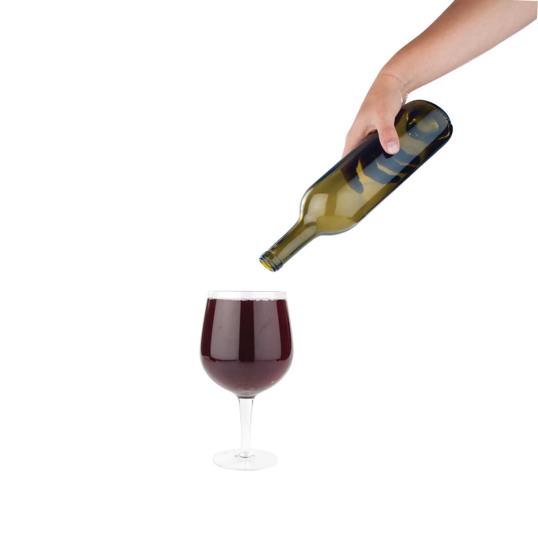 Big Swig: Full Bottle Wine Glass