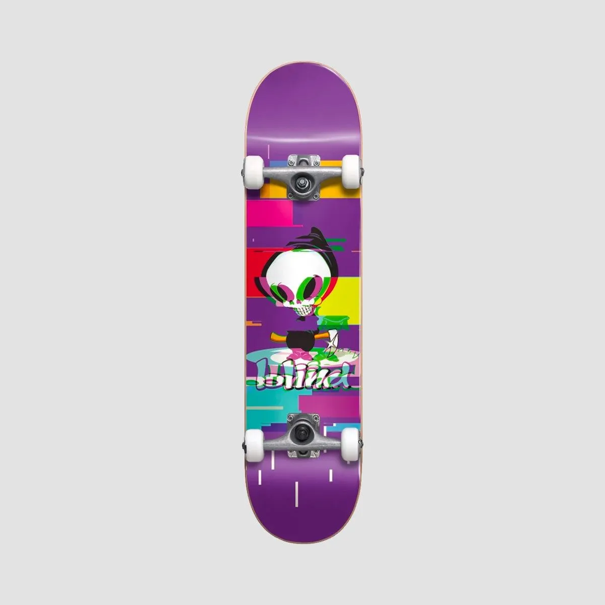 Blind Reaper Glitch FP Skateboard Purple - 7.75