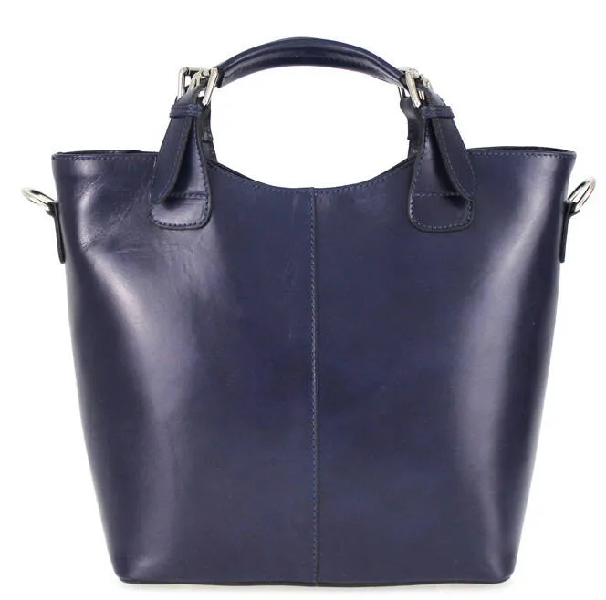 Blue marika leather bag