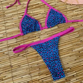 BLUE TEETH AND PINK THONG BIKINI - PROMO