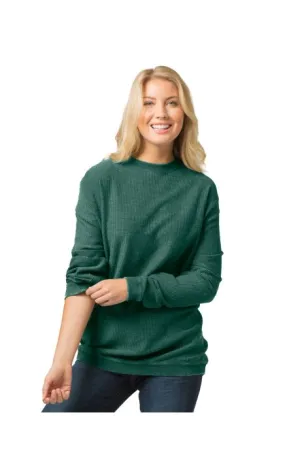 Boxercraft D02 LadiesRally Corduroy Knit Pullover Crew