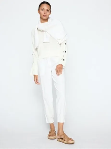 Brochu Walker The Leigh Button Sleeve Pullover