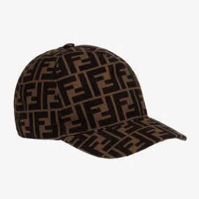 Brown FF Logo Cap