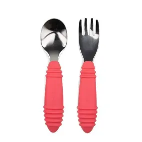 Bumkins - Spoon & Fork, Red