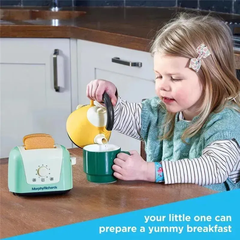 Casdon - Morphy Richards Toaster & Kettle, Interactive Toy for Children Aged 3