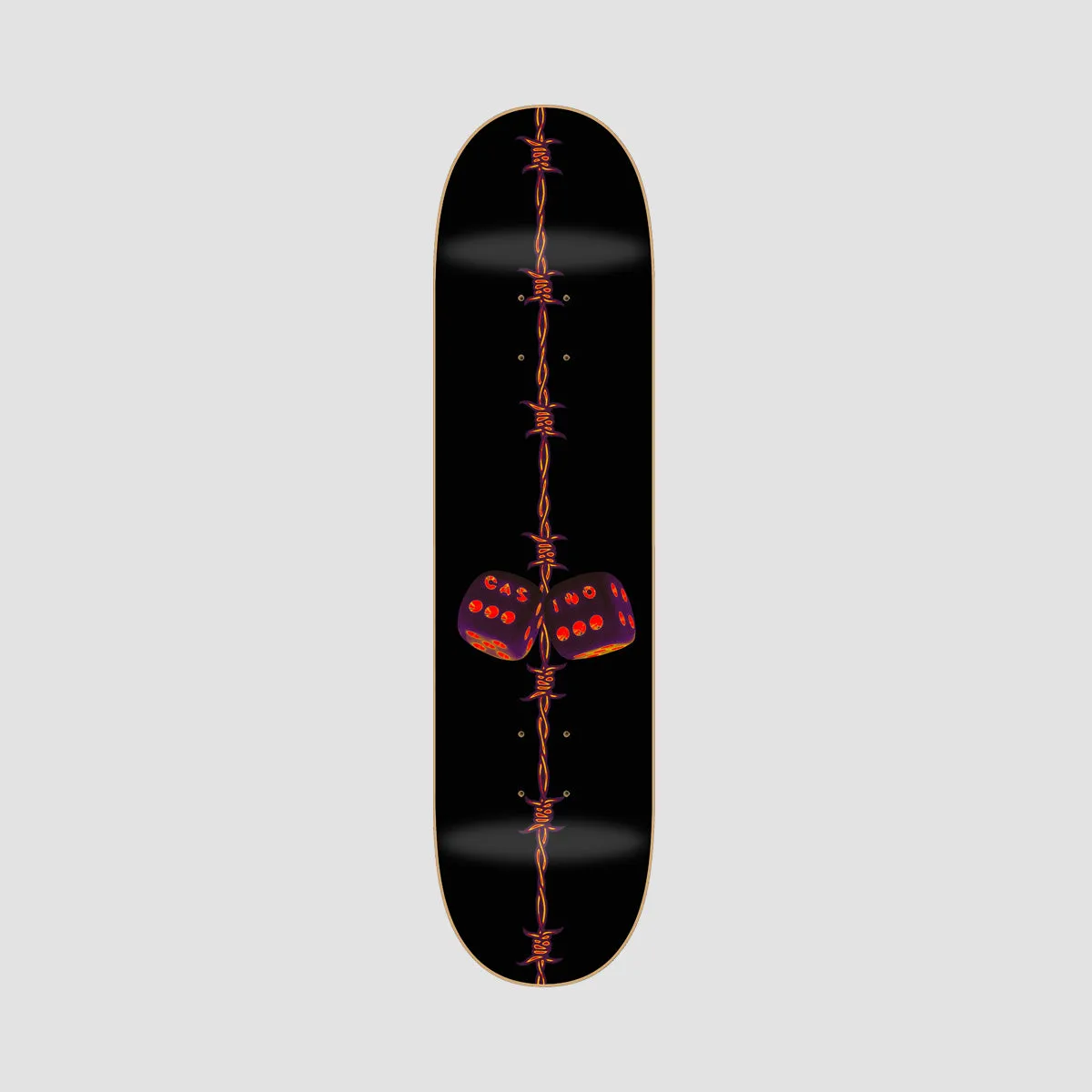 Casino Dice Skateboard Deck - 8.5"