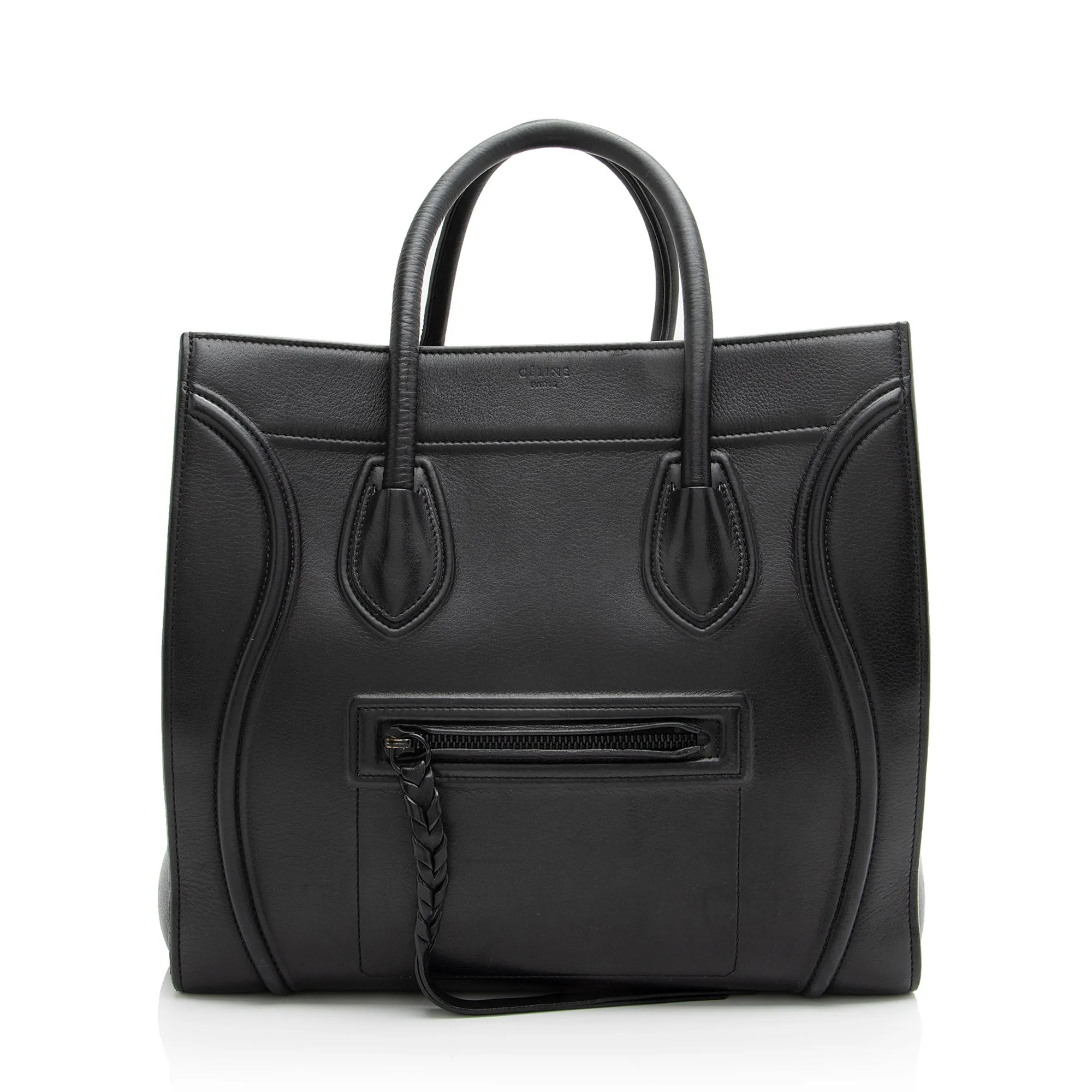 Celine Calfskin Phantom Luggage Tote (SHF-23415)