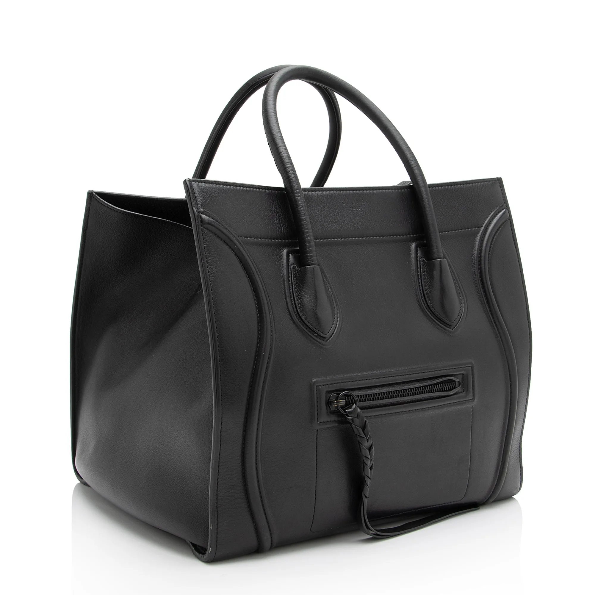 Celine Calfskin Phantom Luggage Tote (SHF-23415)