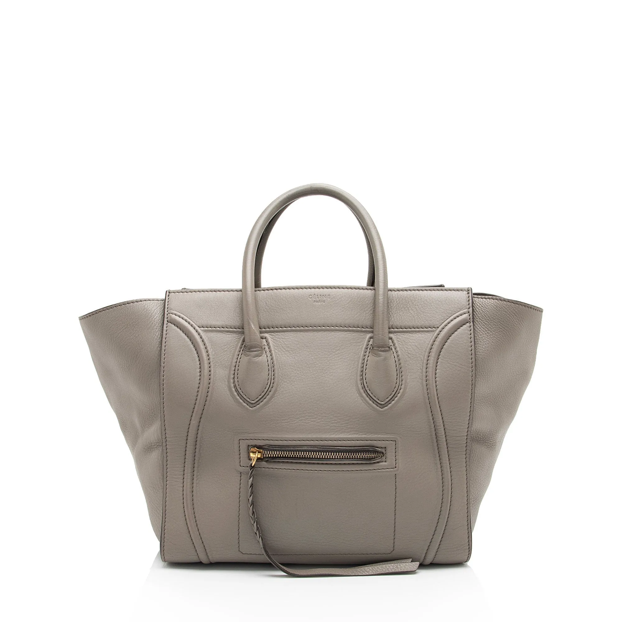 Celine Calfskin Phantom Luggage Tote (SHF-GMclBZ)