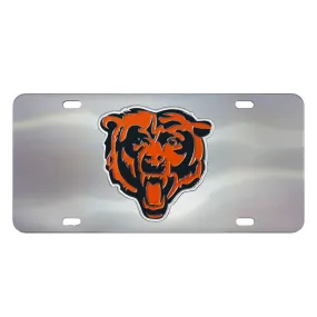 Chicago Bears Die-Cast License Plate