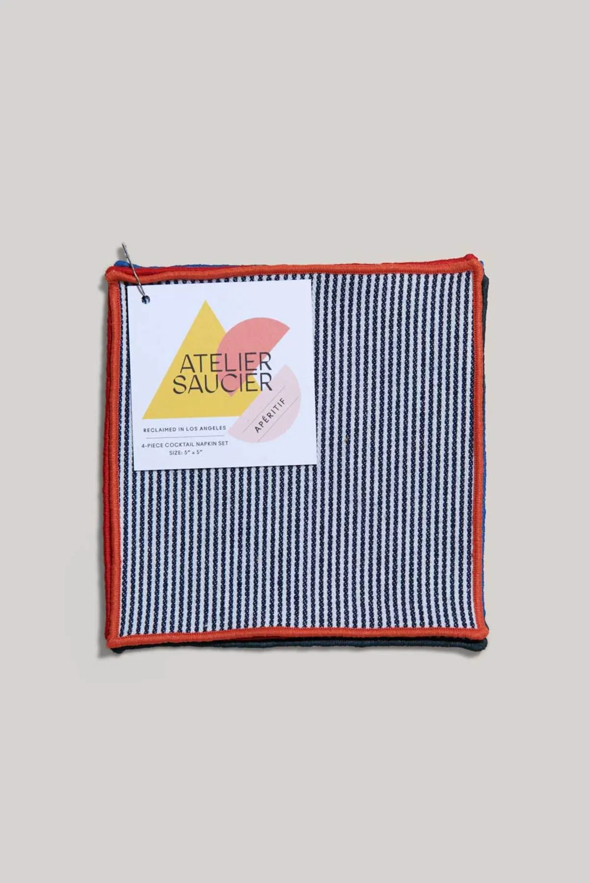 Cocktail Napkins - Americana Stripe