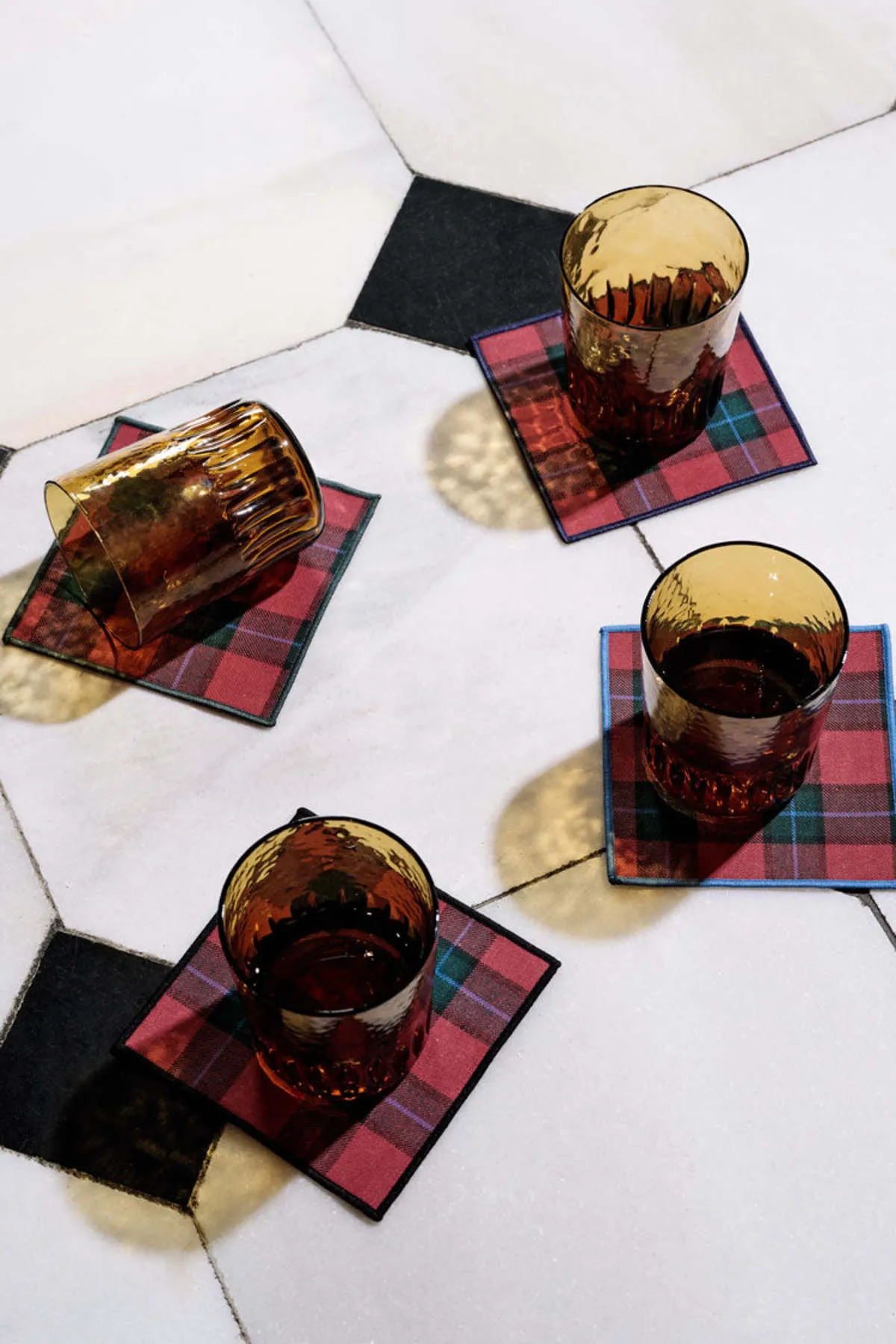 Cocktail Napkins - Jubilee Plaid