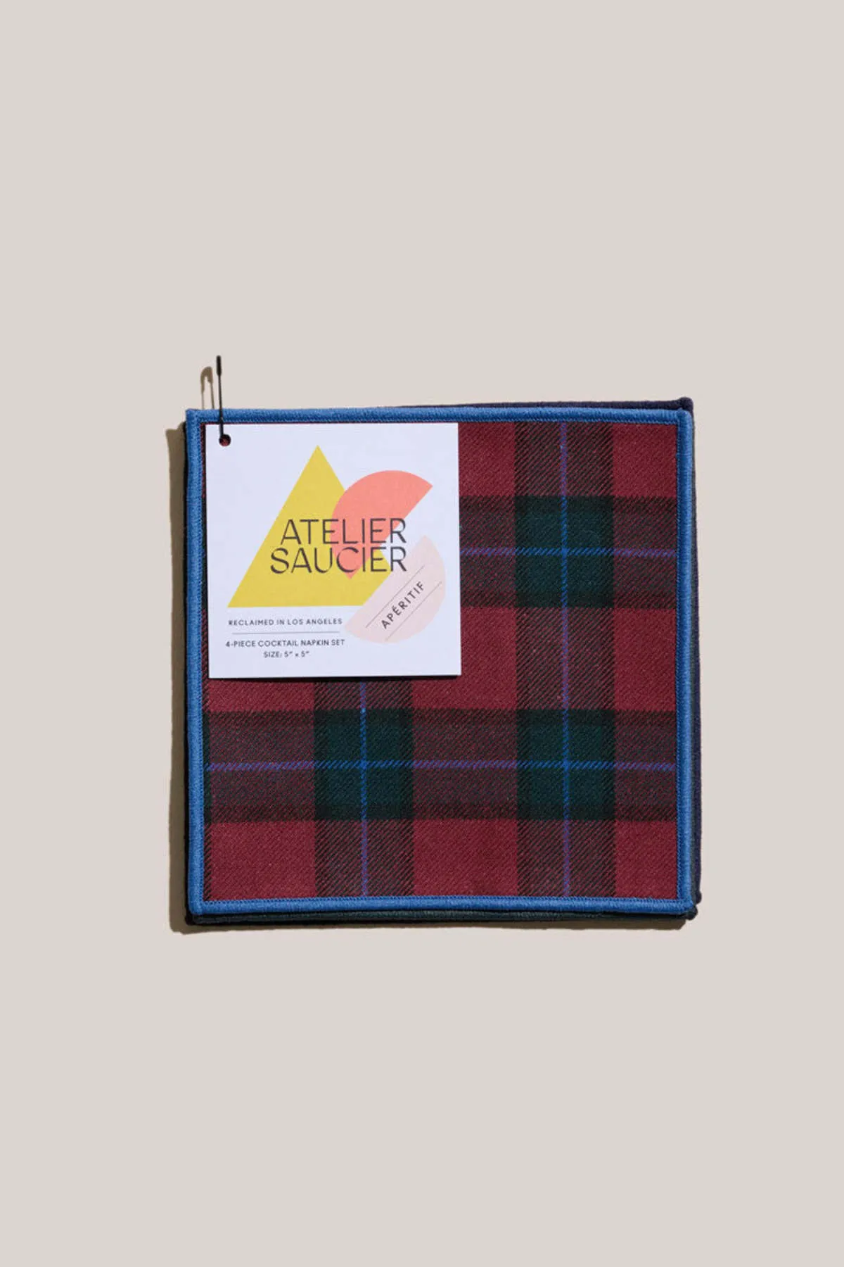 Cocktail Napkins - Jubilee Plaid