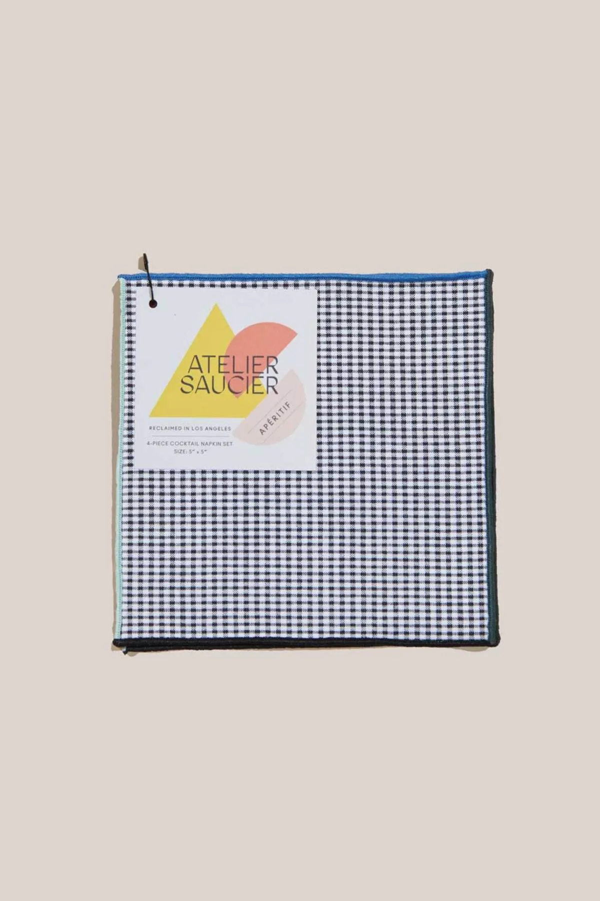 Cocktail Napkins - Retro Gingham