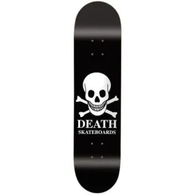 Death Skateboards OG Skull Black Skateboard Deck 8.5