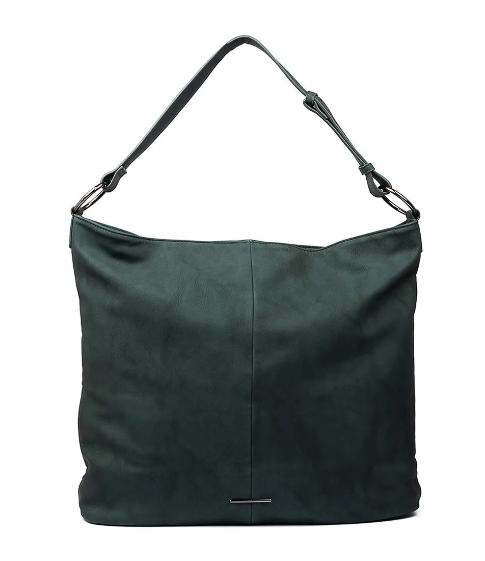 DIANA FERRARI Majorie Tote Dark Teal Smooth