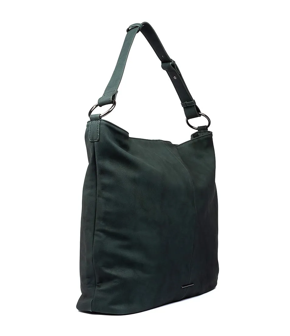 DIANA FERRARI Majorie Tote Dark Teal Smooth