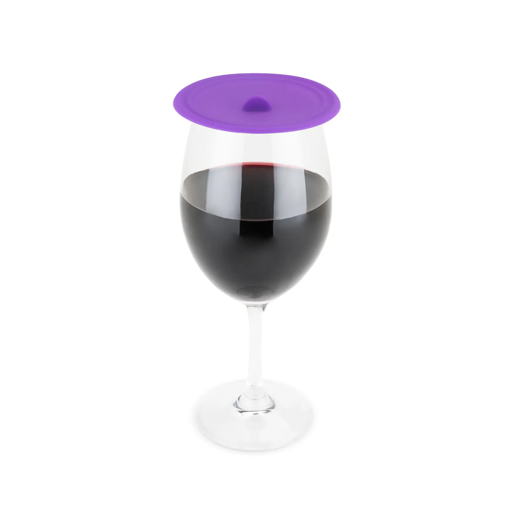 Dome Wine Glass Covers In Asstd Colors By True