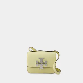 Eleanor Pebbled Small Convertible Bag - Tory Burch - Leather - Lemon