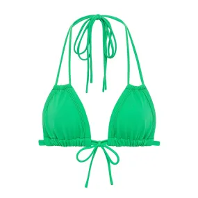 Euro Bows Bikini Top | Verde