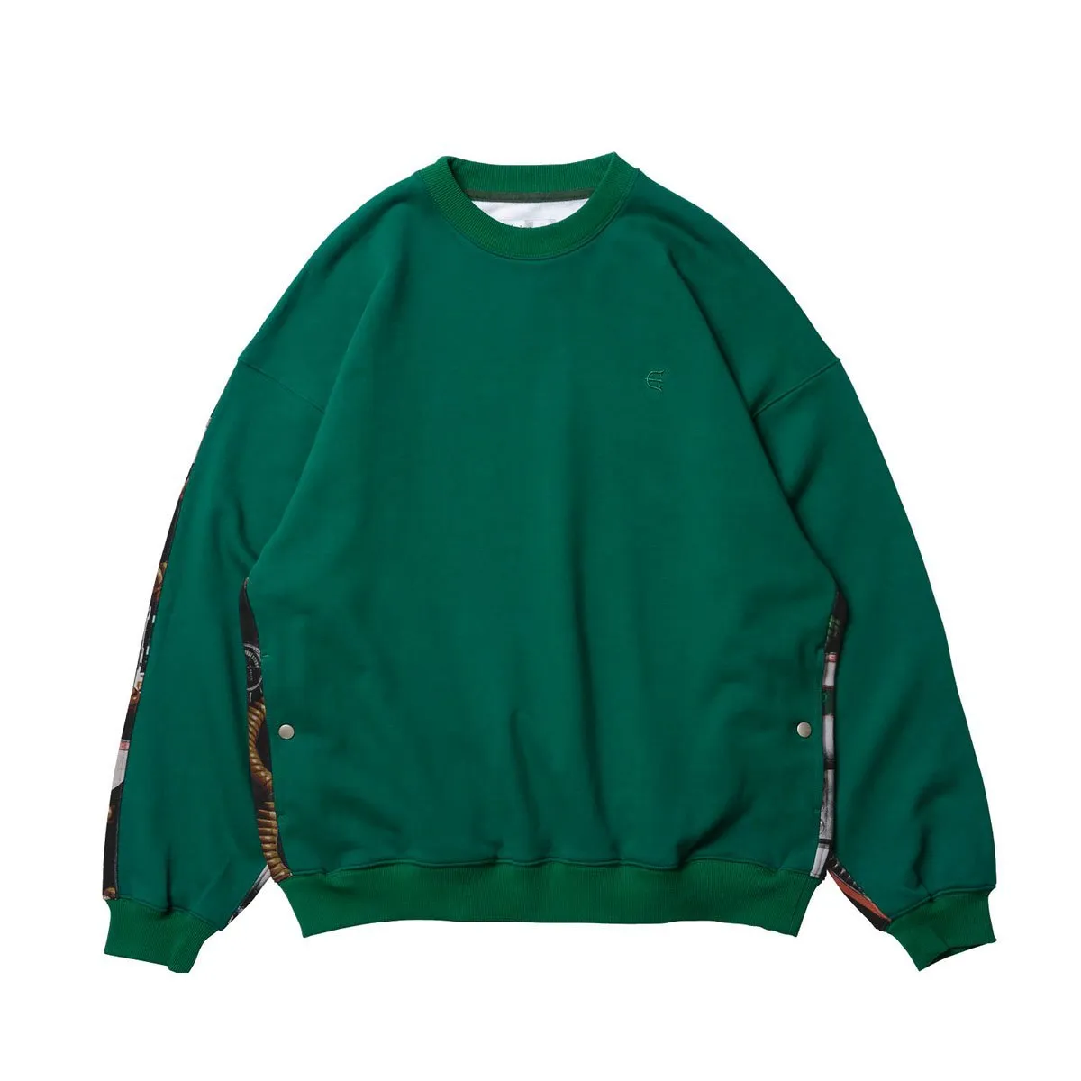 EVISEN SKATEBOARDS CARD SWEAT II GREEN