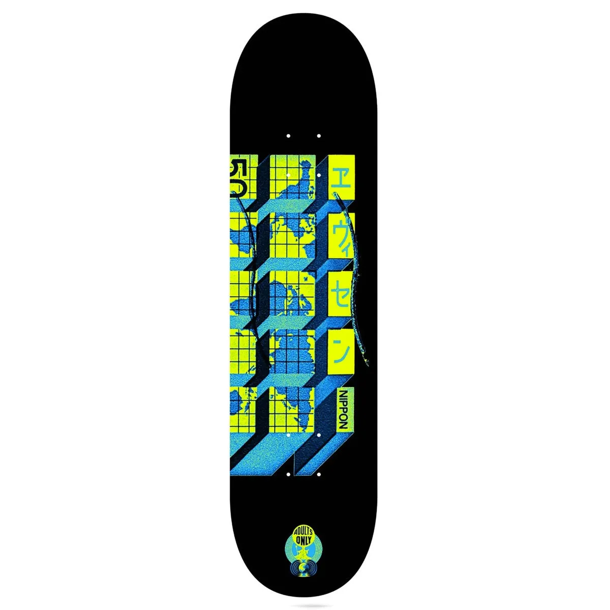 EVISEN SKATEBOARDS WORLD HALL DECK 8.2