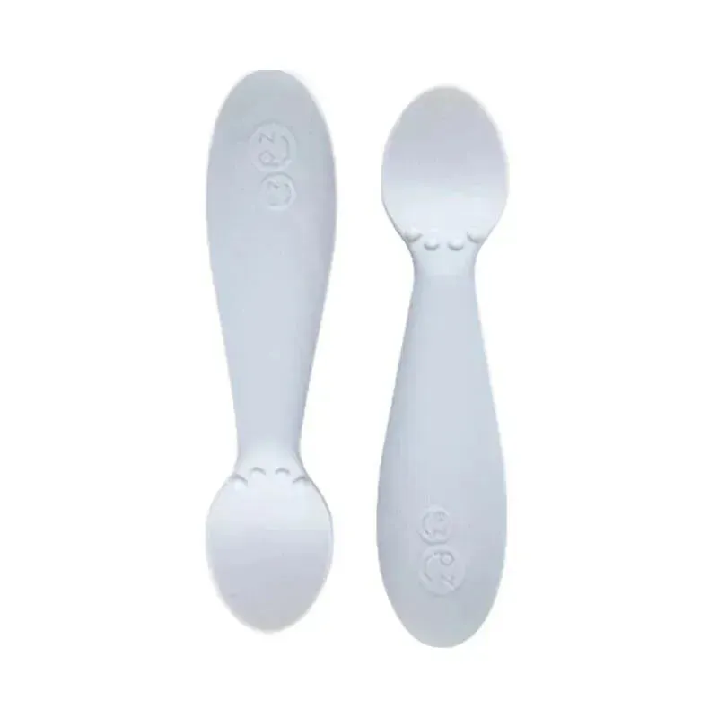 Ezpz - Tiny Spoon Twin-Pack, Pewter