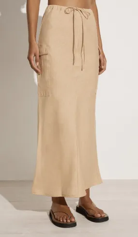 Faithfull Katala Skirt in Wheat