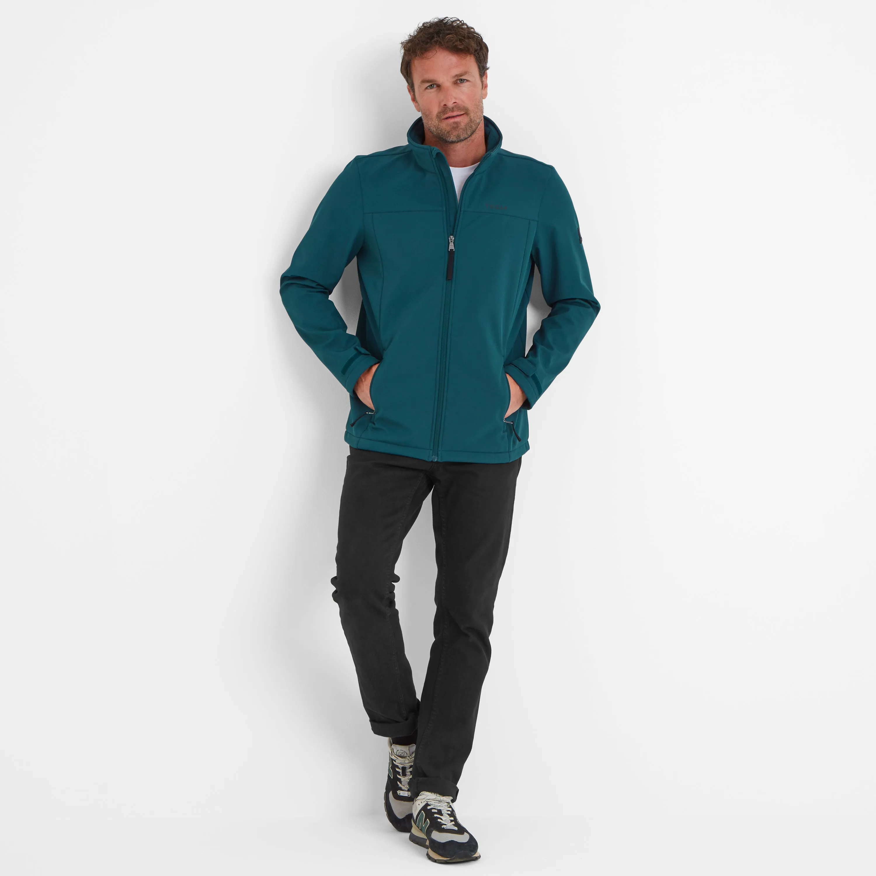 Feizor Mens Softshell Jacket - Petrol Green