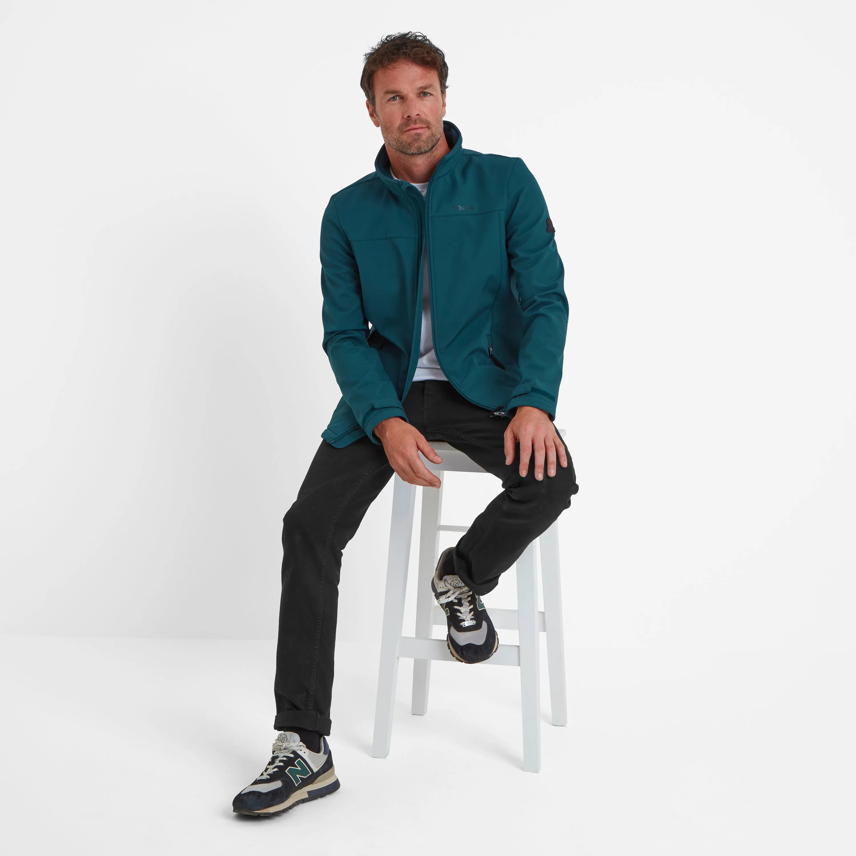 Feizor Mens Softshell Jacket - Petrol Green