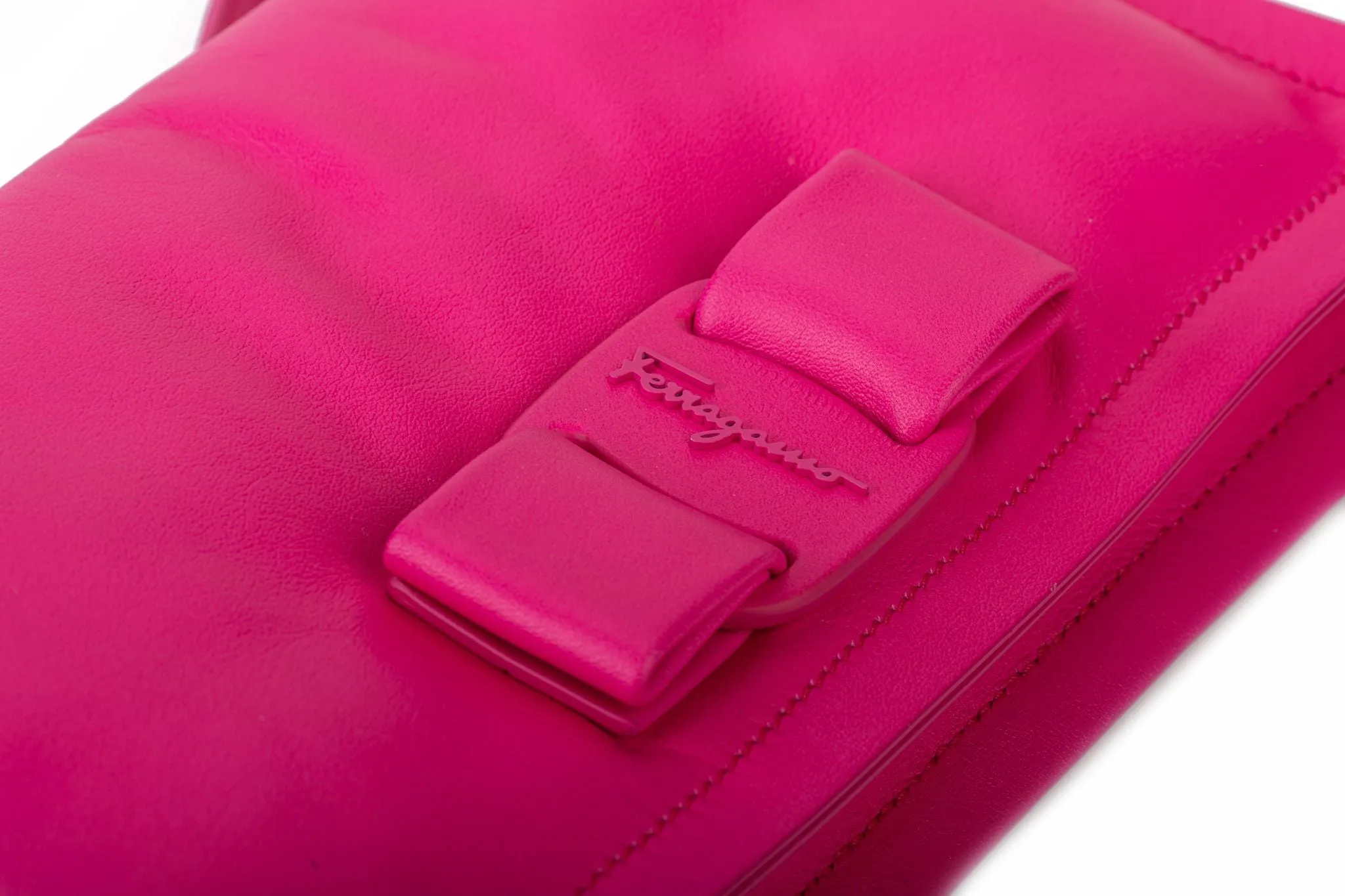 Ferragamo BNIB Fuchsia Cross Body Bag