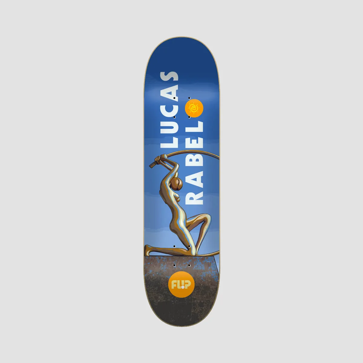 Flip Rabelo Statue Skateboard Deck - 8"