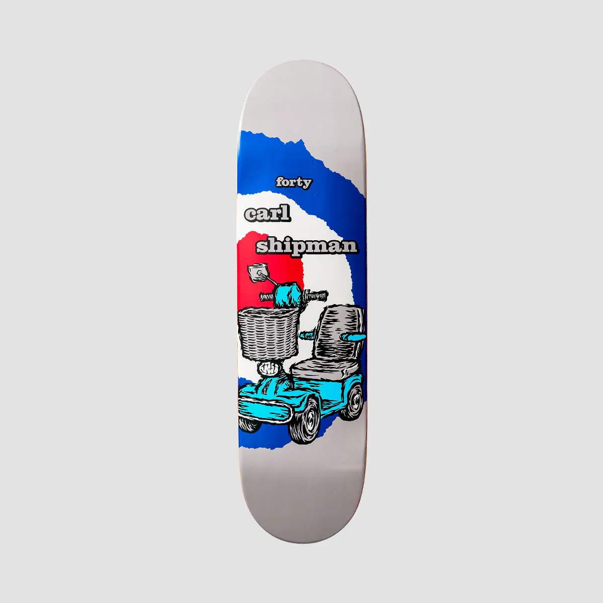 Forty Carl Shipman Pro Skateboard Deck - 8.5