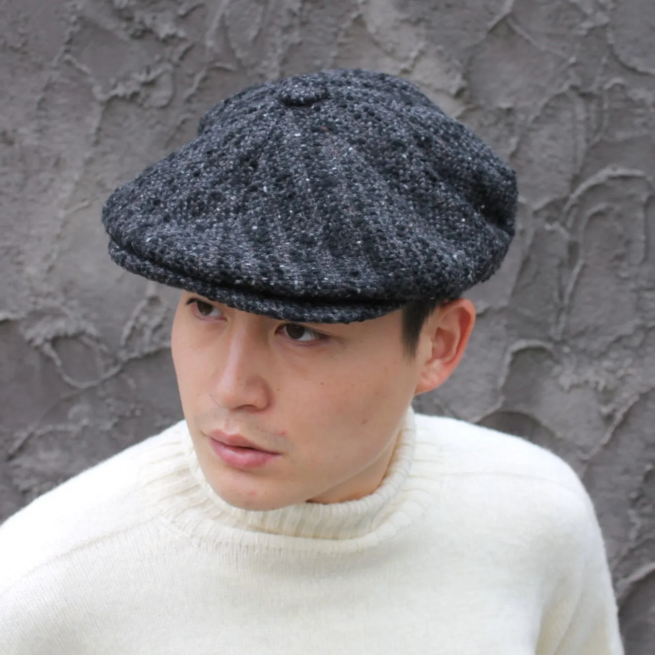 GATSBY CAP DONEGAL TWEED