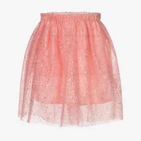 Girls Pink Sparkly Tulle Skirt