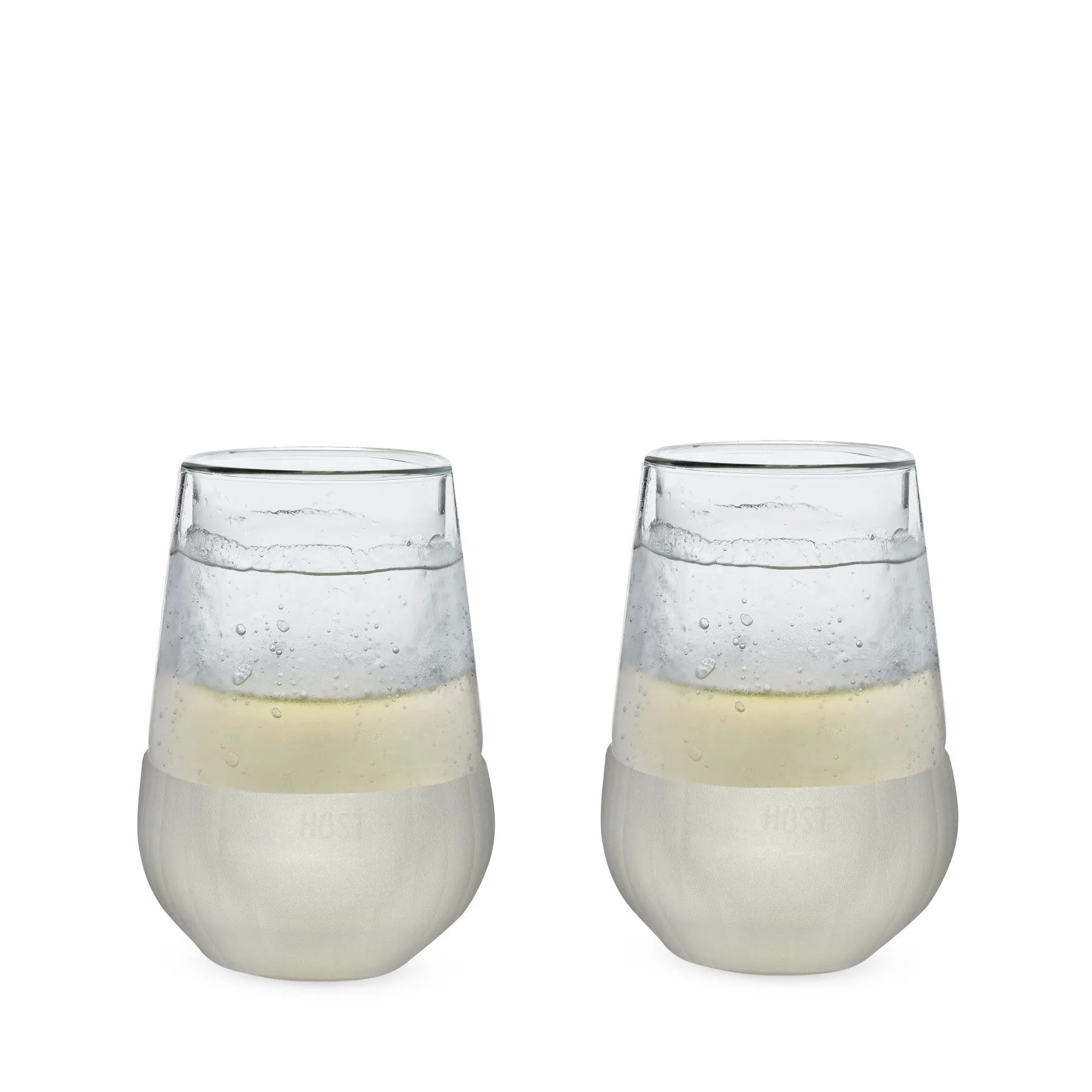 Glass Freeze Wine Glass (Set Of Two) By