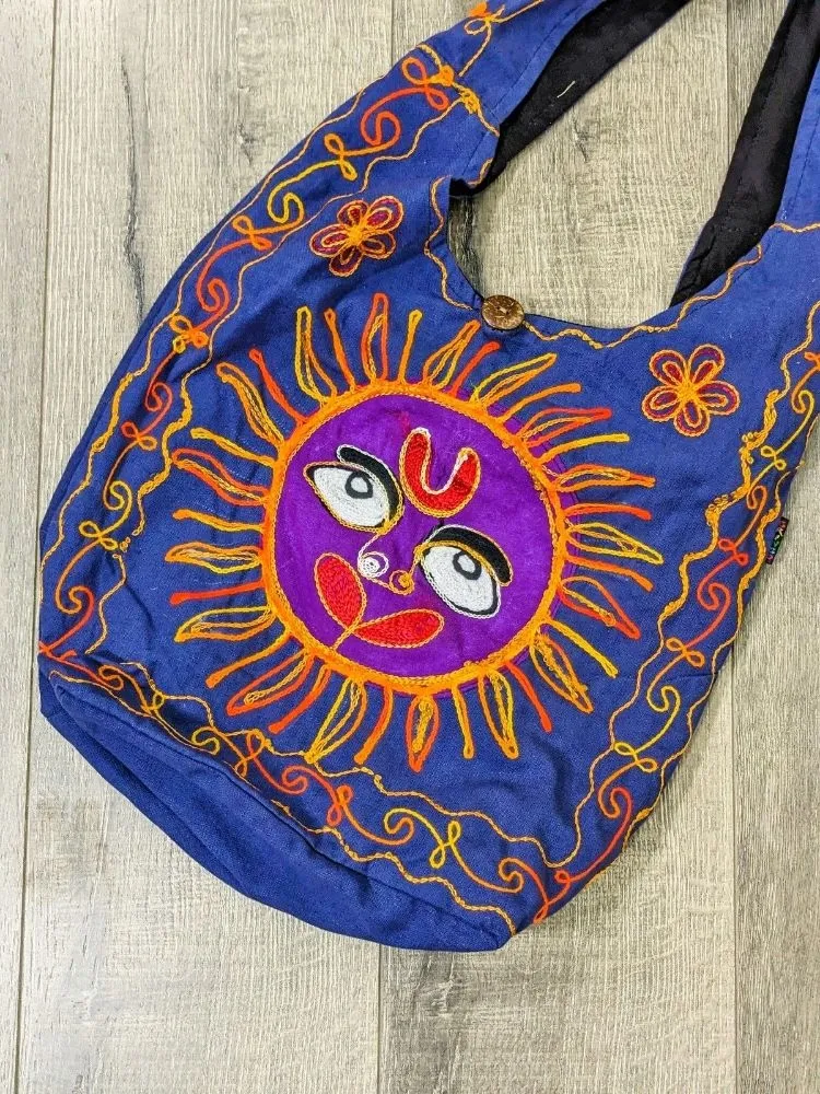 Gringo Sun Embroidered Shoulder Bag