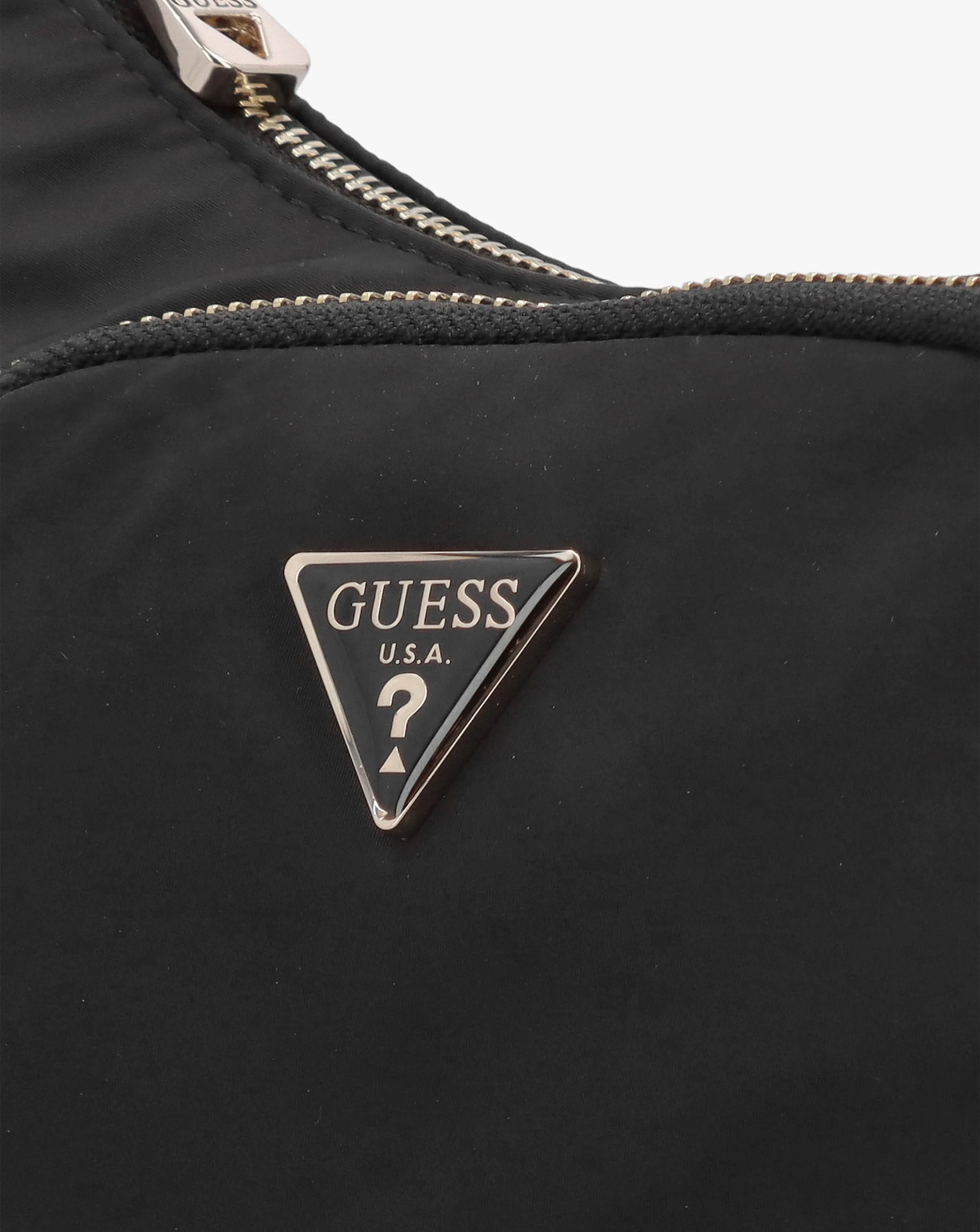 Guess Eco Gemma Black Shoulder Bag