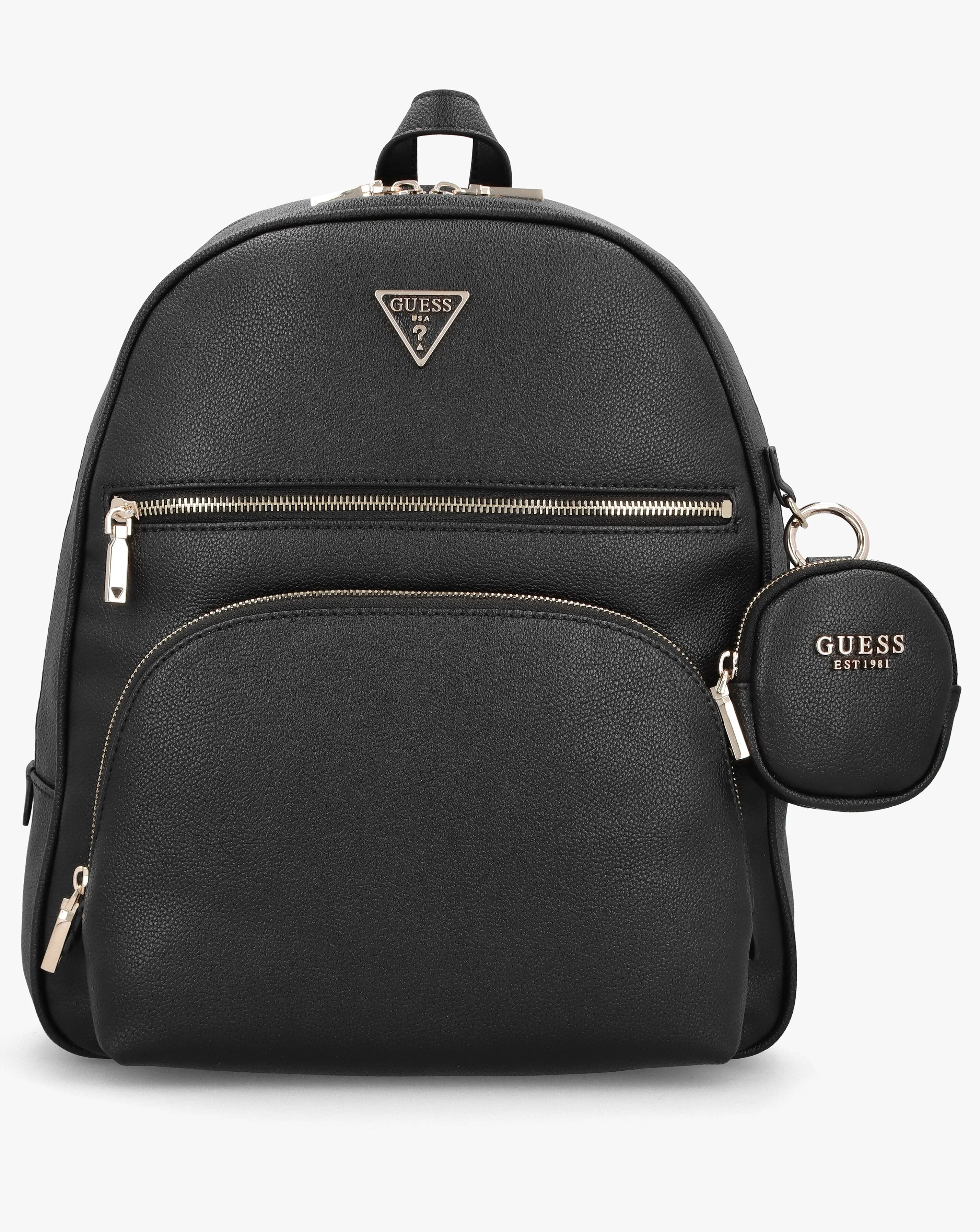 Guess Power Play Tech Black Logo Backpack